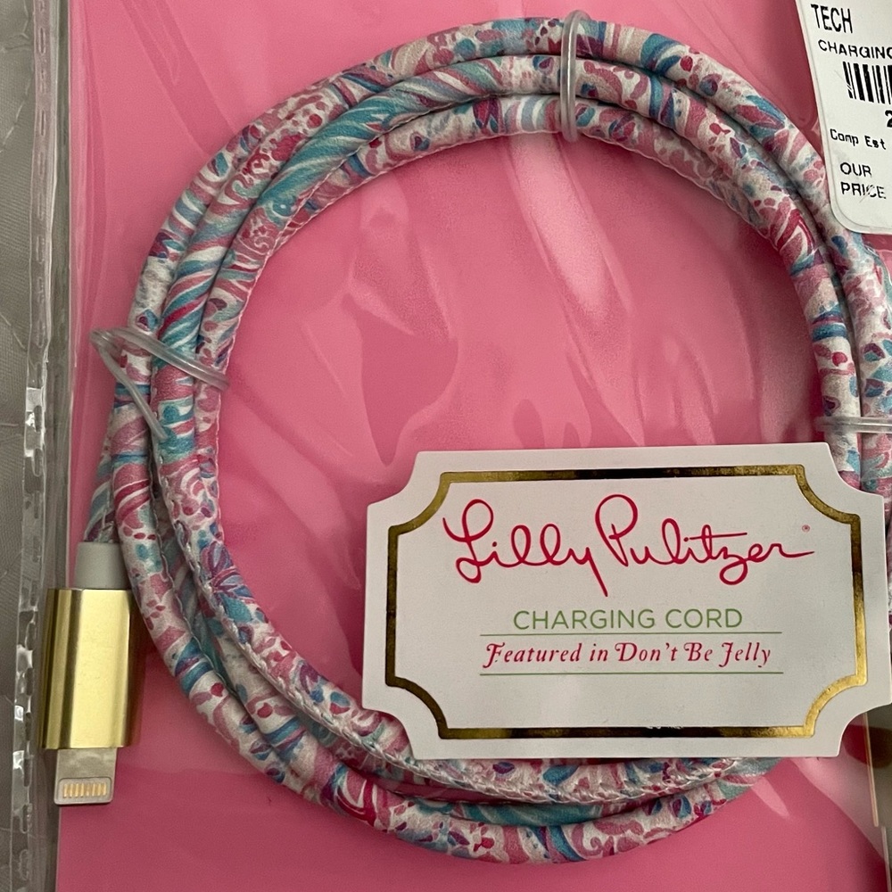 Lilly Pulitzer iPhone Charging Chord